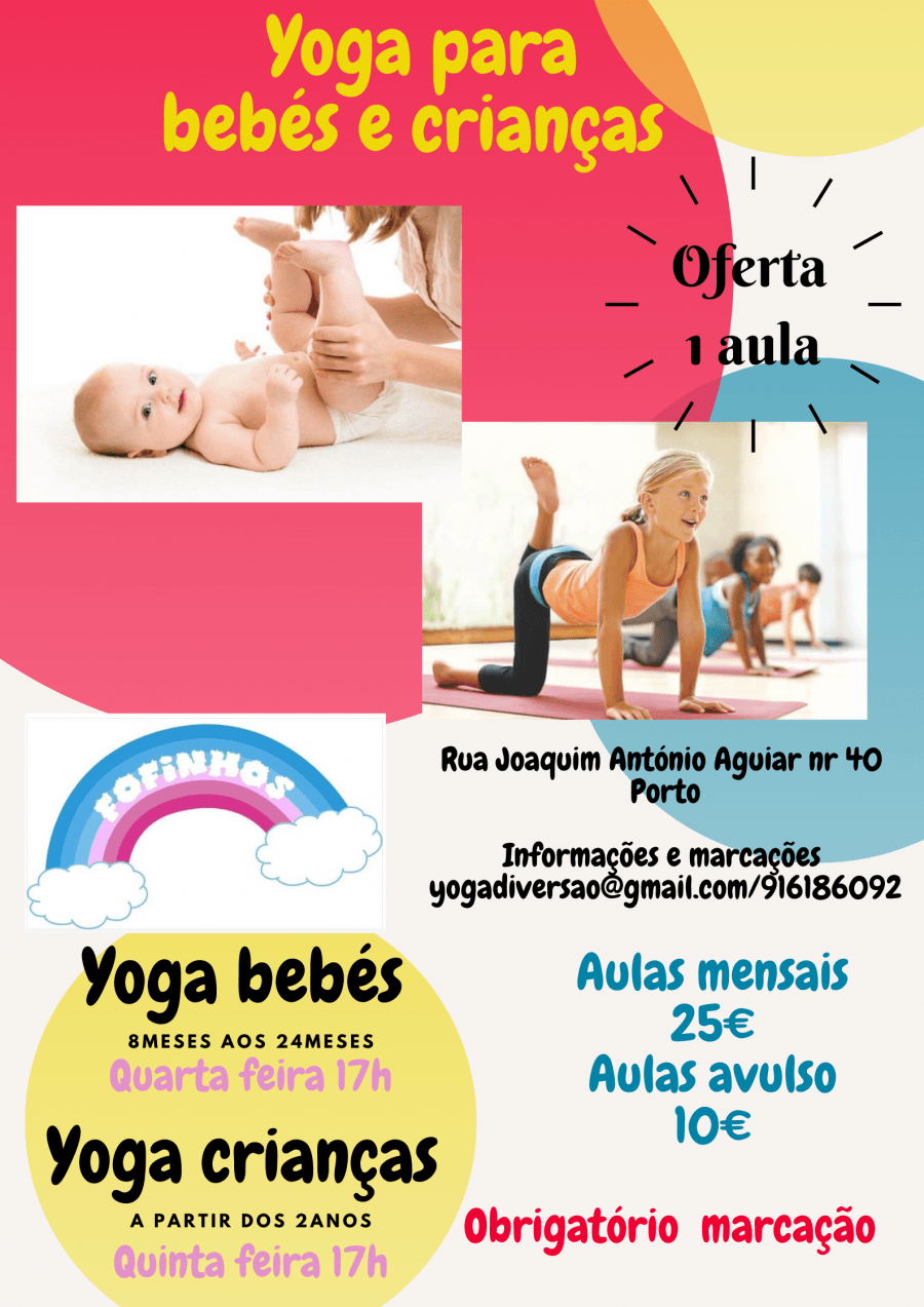 Yoga para bebés e crianças 