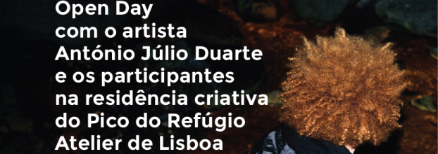 Open day com o artista António Júlio Duarte e os participantes da Residência Criativa do Pico do Refúgio/ Atelier de Lisboa