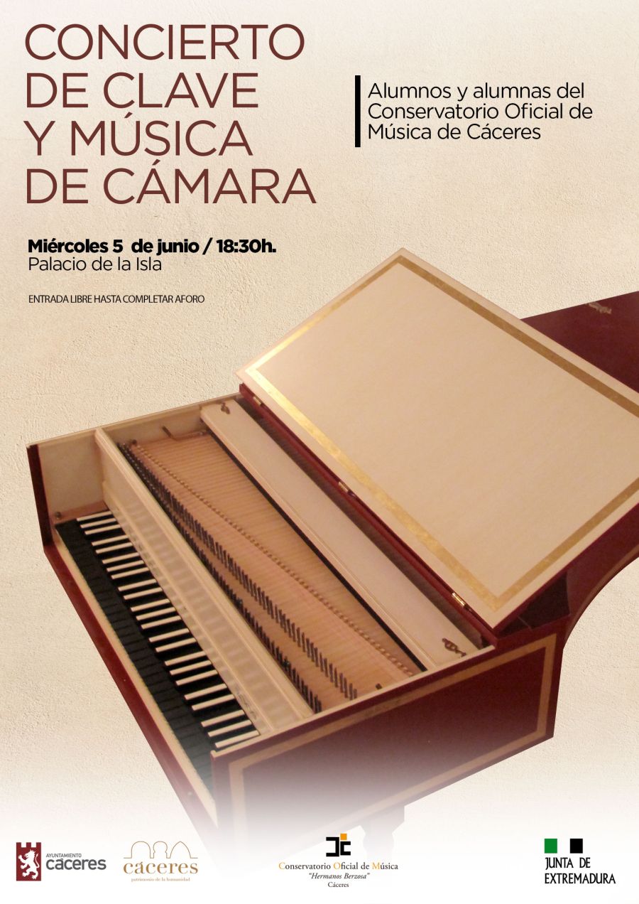 CONCIERTO DE CLAVE Y MÚSICA DE CÁMARA