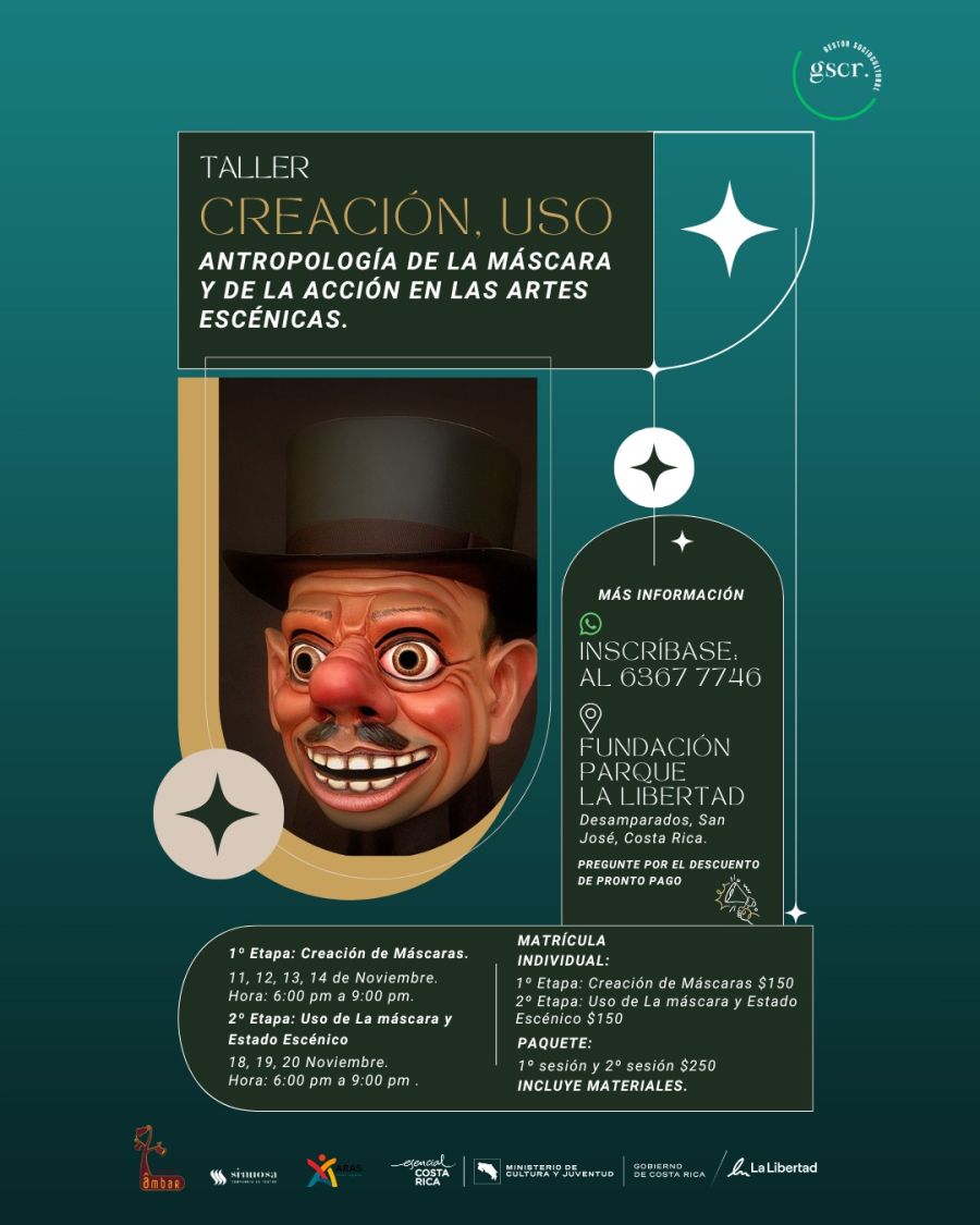 Taller: Antropología de la máscara y de la acción en las artes escénicas