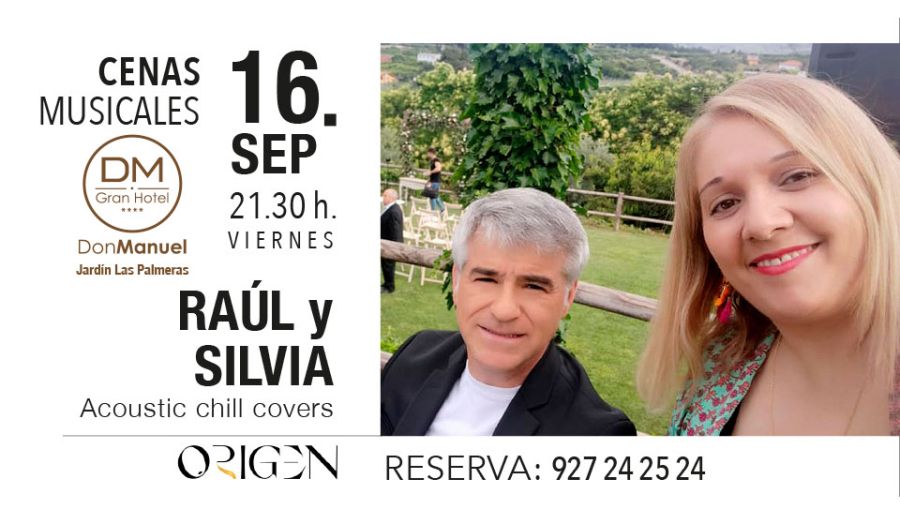 Cena musical con Raúl y Silvia