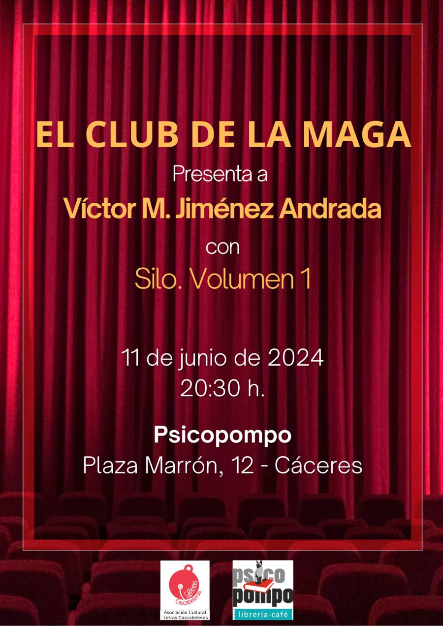 EL CLUB DE LA MAGA presenta a Víctor M. Jiménez Andrada