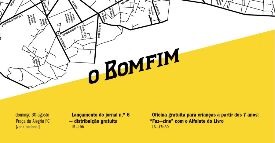 Jornal «O Bomfim» + Oficina para crianças «Faz—Zine»