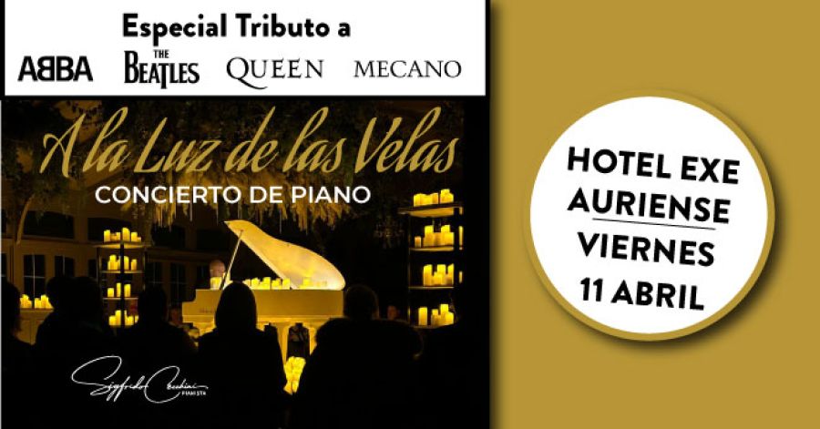 Concierto de piano A la luz de las Velas 'Tributo'