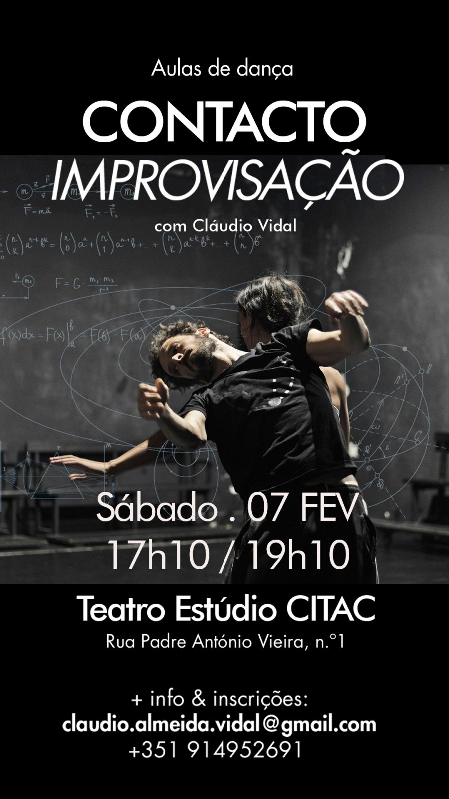 dança Contacto improvisação