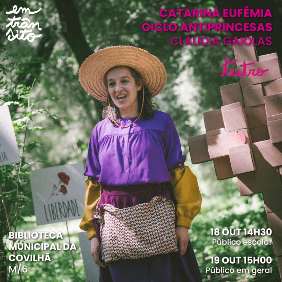 Catarina Eufémia de Cláudia Gaiolas | Em Trânsito 2024 - artes performativas para novos 