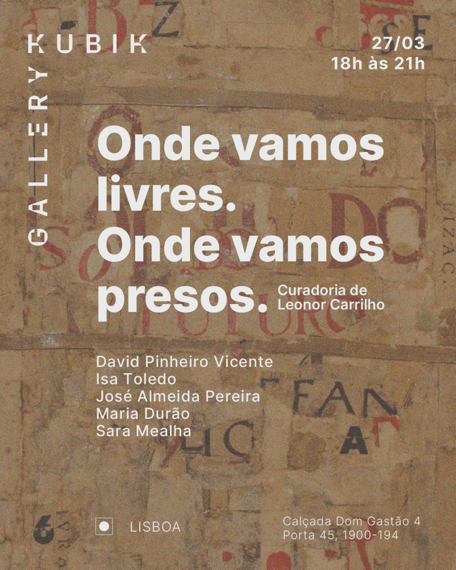 Onde vamos livres. Onde vamos presos.