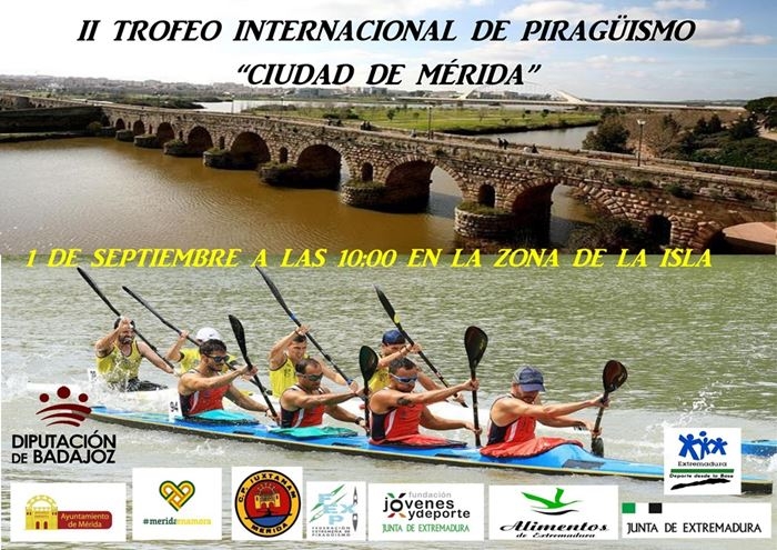 II Trofeo Internacional Ciudad de Mérida de Piragüismo