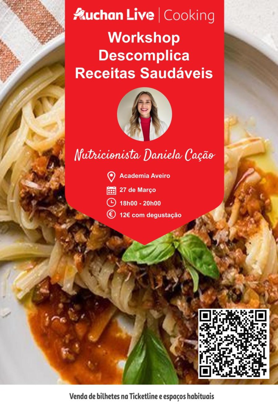 Workshop Descomplica Receitas Saudáveis