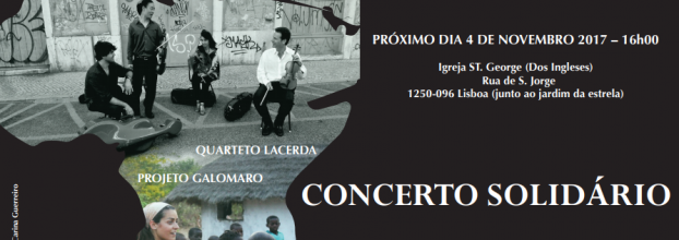 Concerto Solidário - Quarteto Lacerda apoia Projeto Galomaro