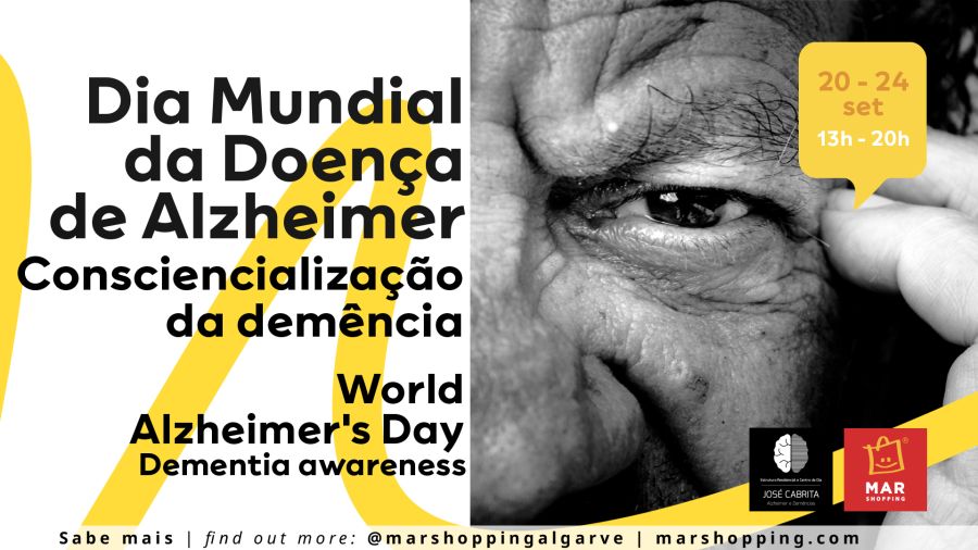 Dia Mundial da Doença de Alzheimer é marcado com rastreio no MAR Shopping Algarve 