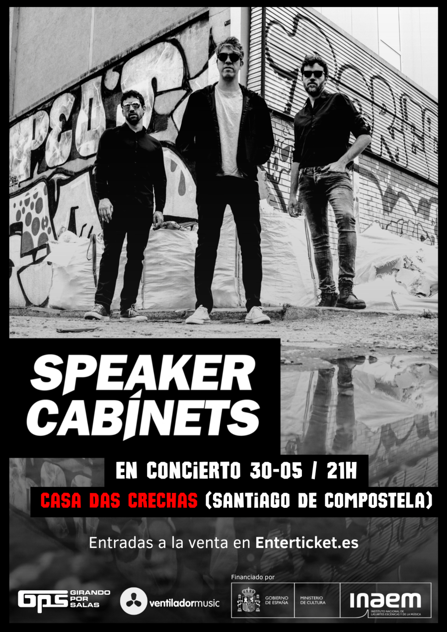 Concierto GPS16 Speaker Cabinets en Casa das Crechas (Santiago de Compostela) 30 de mayo de 2026