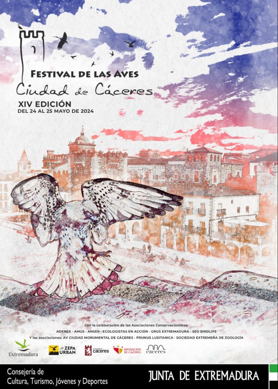 Festival de las Aves de Cáceres 2024