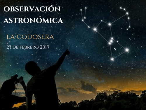 OBSERVACIÓN ASTRONÓMICA EN LA CODOSERA