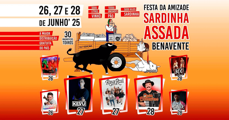 55ª Edição da Festa da Amizade – Sardinha Assada de Benavente