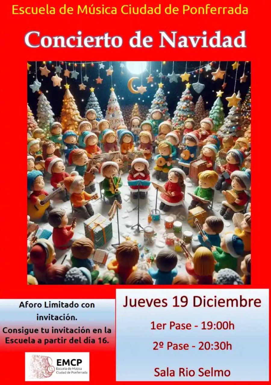 Concierto de Navidad | Escuela de Música Ciudad de Ponferrada