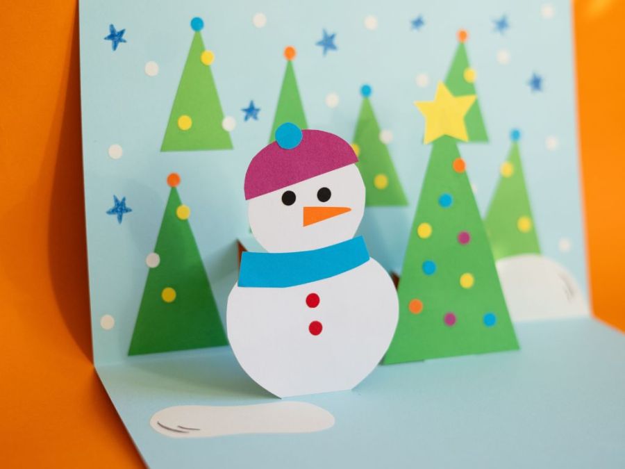 Workshop Postais de Natal Pop-Up | Margarida Sampaio