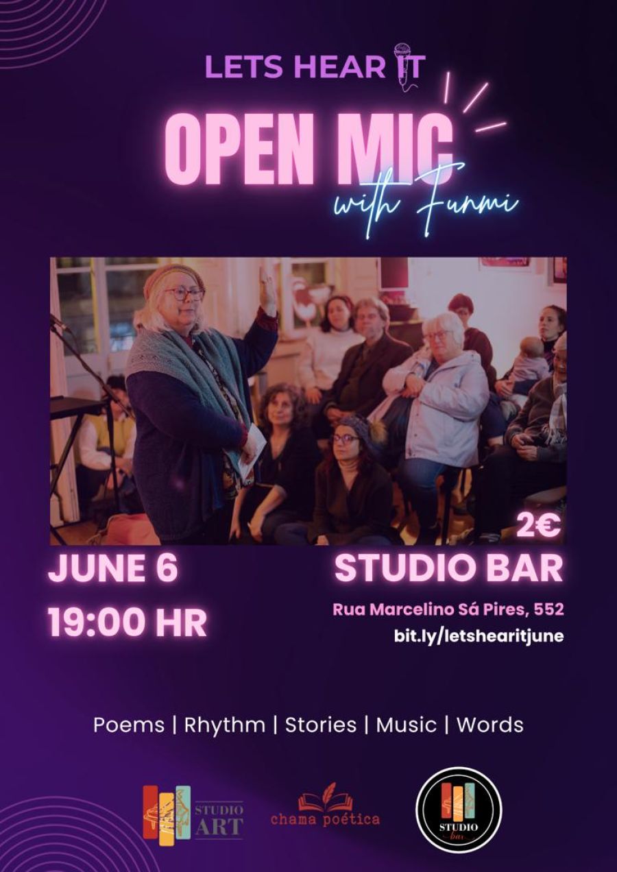 LET´S HEAR IT - Open Mic Night com Funmi Ade