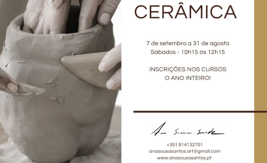 Curso de Cerâmica e Escultura