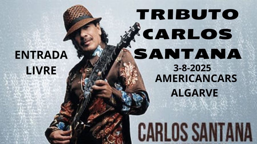 Tributo Carlos Santana - 4Santana - Faro 3 Agosto 2025