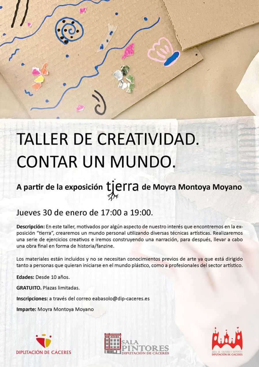 Taller de creatividad “Contar un mundo”