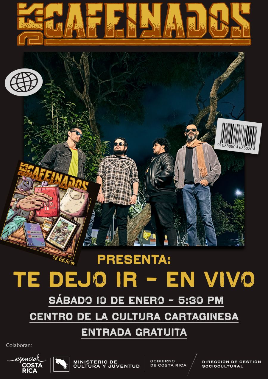 Descafeinados presenta: “Te Dejo Ir” – En Vivo