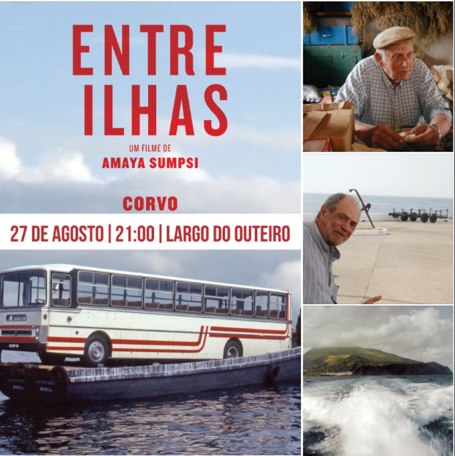 Cinema ao ar livre no Largo do Outeiro- Exibição do filme 'Entre Ilhas' de Amaya Sumpsi