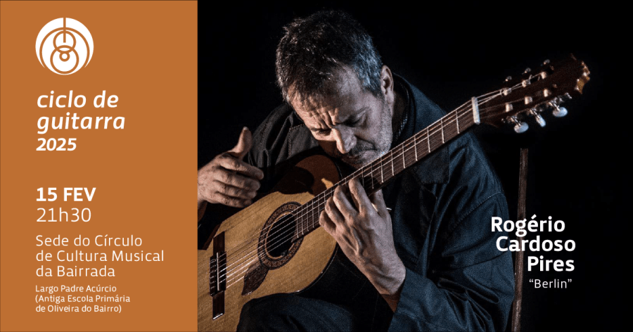 'Berlin' - Concerto pelo guitarrista Rogério Cardoso Pires
