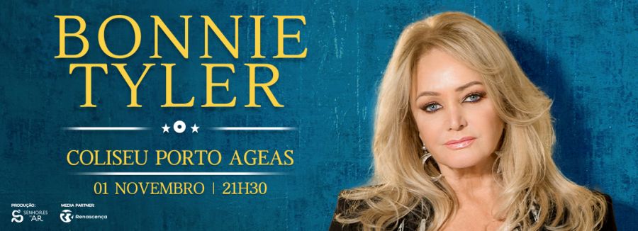 Bonnie Tyler, uma das maiores lendas vivas da música, regressa aos palcos portugueses