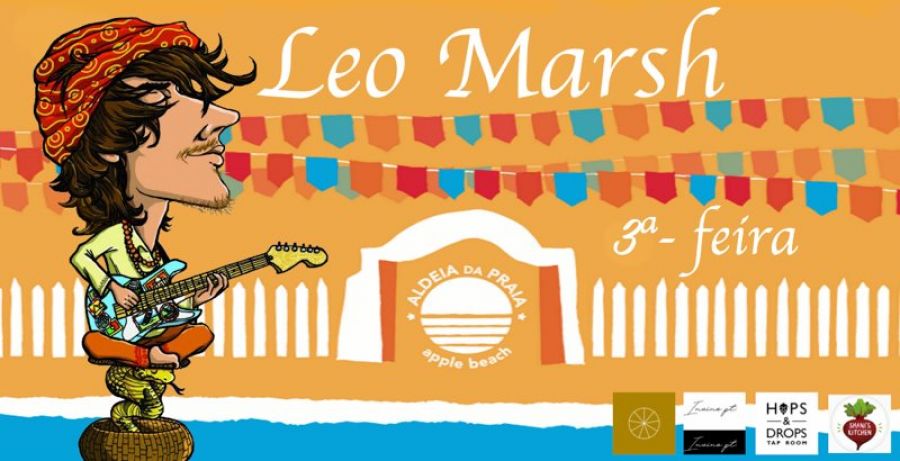 Leo Marsh na Aldeia da Praia