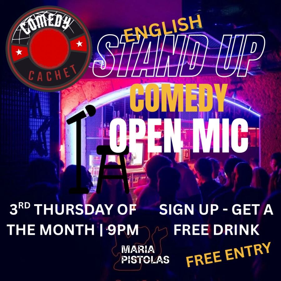 ENGLISH STAND UP COMEDY OPEN MIC @Porto