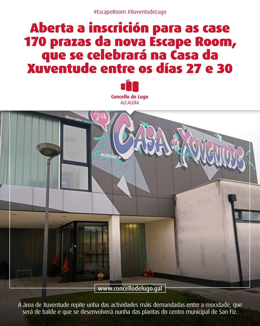 Inscricións abertas | Escape Room ‘En busca da campá máxica’