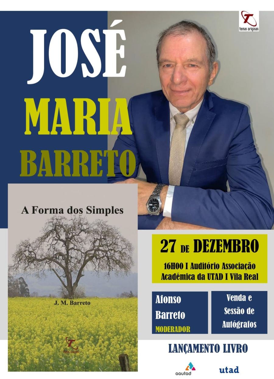 Apresentação do livro 'A Forma dos Simples' de José Maria Barreto