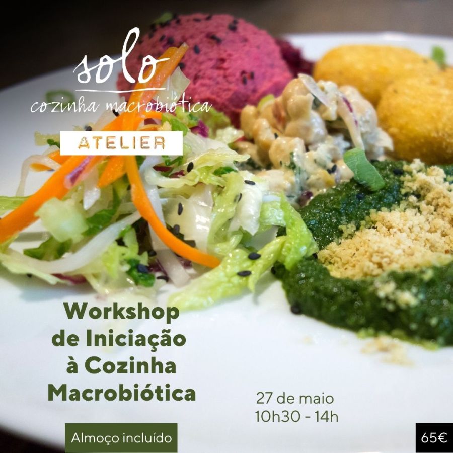 Workshop de Iniciação à Cozinha de Base Vegetal - Macrobiótica