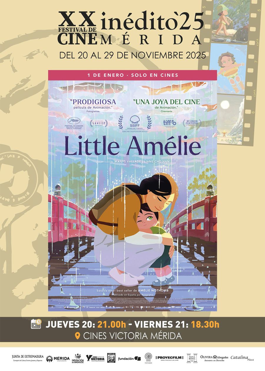 LITTLE AMELIE Inauguración XX Edición – Programa doble con 'El Corto de Rubén'