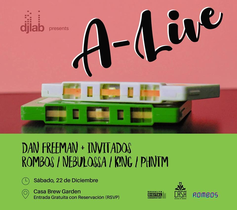A-live. Rombos & Dan Freeman. Electro Dj set