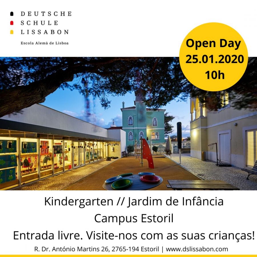 Dia de Porta Aberta – Jardim de Infância Campus Estoril - Entrada livre