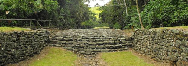 Tumbas, calzadas y montículos. Recorrido guiado por el sitio arqueológico Guayabo