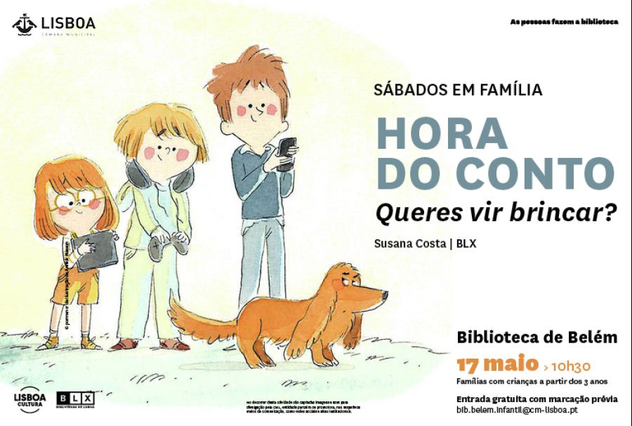 Hora do conto - Queres vir brincar?