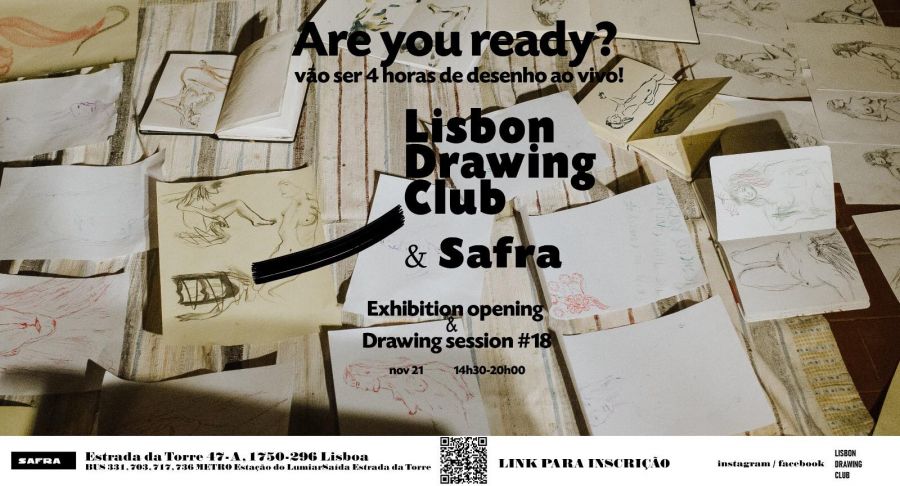 The big drawing afternoon | Exhibition #1 + Drawig Session #18