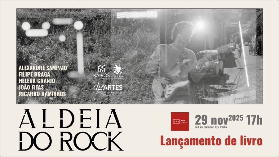 Apresentação do livro 'ALDEIA DO ROCK'