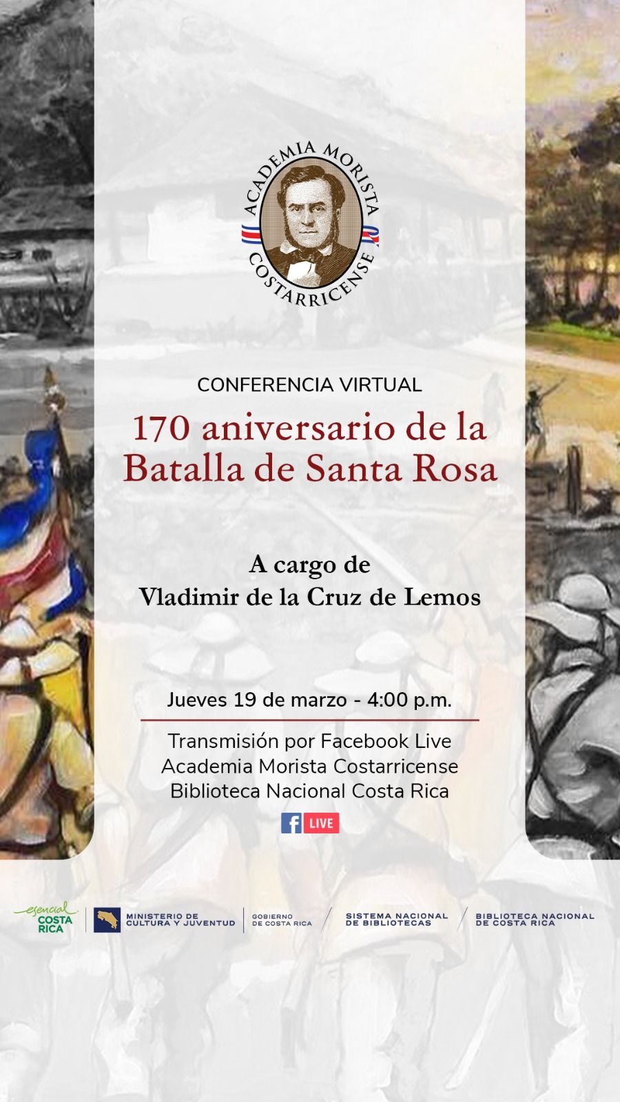 Conferencia “170 años de la Batalla de Santa Rosa”