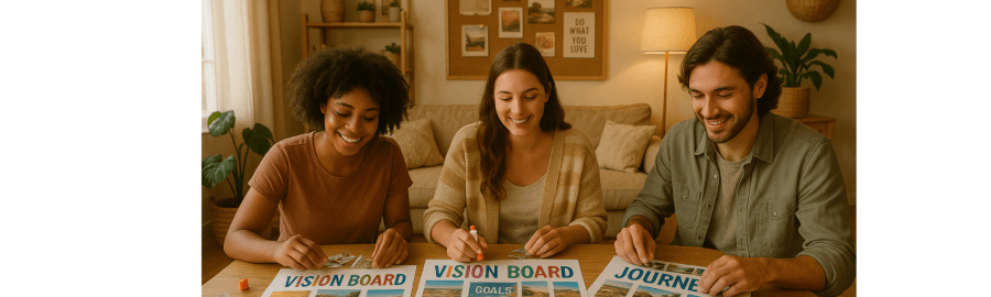 Círculo Fim de Ano - Um encontro para reflexão sobre o ano que passa e criação do teu vision board para o ano que nasce!