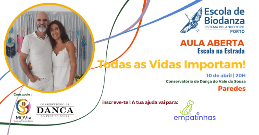 AULA ABERTA - TODAS AS VIDAS IMPORTAM! 