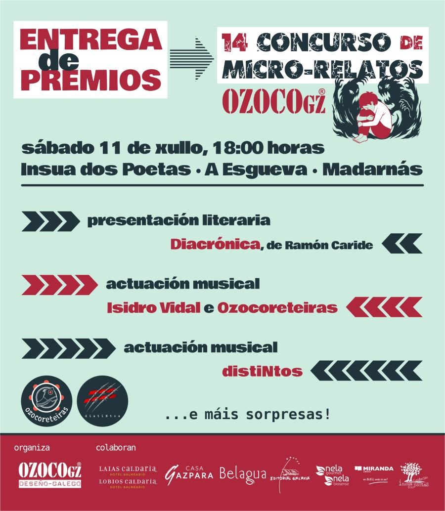 Festa Entrega de Premios 14ª edición Concurso Micro-relatos OZOCOgz