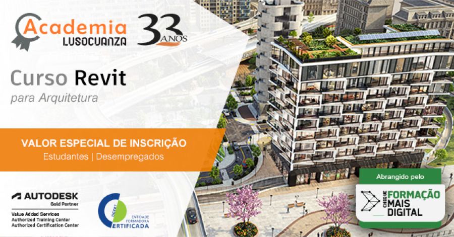 Academia Luso Cuanza - Curso Revit para Arquitetura