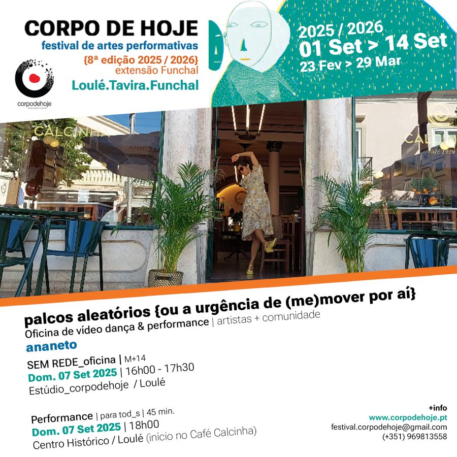 palcos aleatórios {ou a urgência de (me)mover por aí} | oficina de vídeo dança & performance