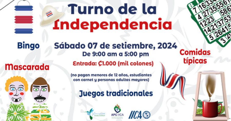 Turno de la Independencia de la Asociación de Proyección a la Comunidad del IICA