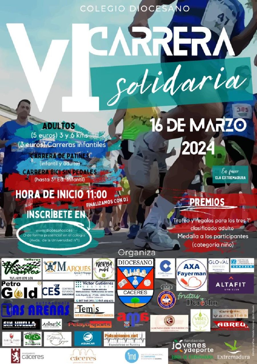 VI Carrera Solidaria COLEGIO DIOCESANO 2024
