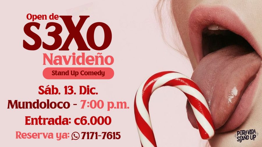 Open Mic de Stand Up Comedy ¨S3x0 Navideño¨